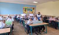 بزرگزاری جلسات آموزشی در مدارس شهرستان قدس به مناسبت هفته سلامت